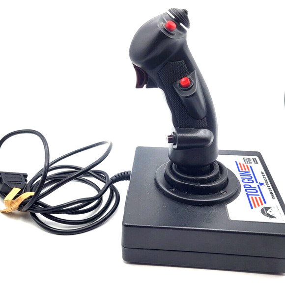 THRUSTMASTER Official Top Gun Joystick with Owners Manual Vintage 1995 - Picture 5 of 11